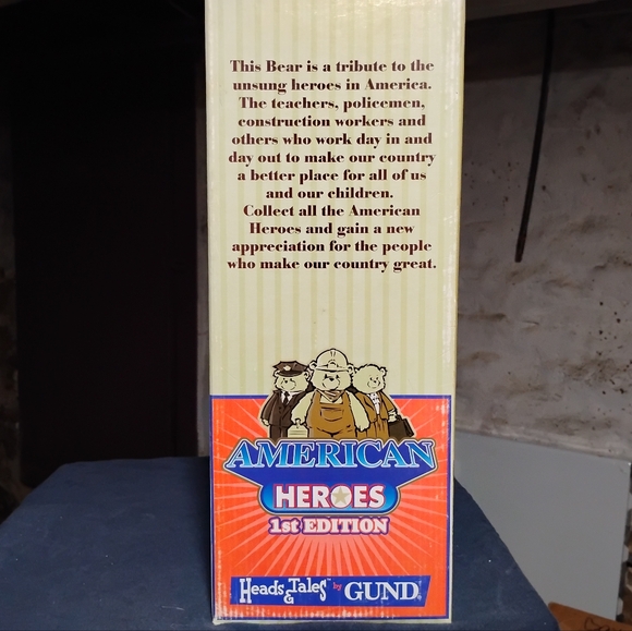 American Hero Firefighter Teddy Bear 1st Edition - Picture 2 of 6